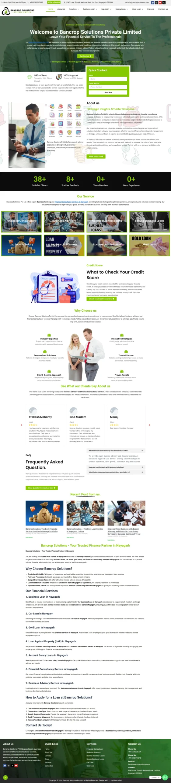 Bancrop Solution
